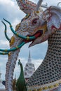 Thai literature animal sculpture decorated in Grand Blue Temple