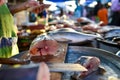 Thai local fish market