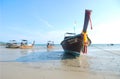 Thai Long Tail Boat on beach