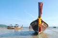 Thai Long Tail Boat on beach