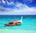 Thai longtail boat Royalty Free Stock Photo