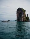Thai Longtail Boat Ride in Phang Nga Bay Thailand