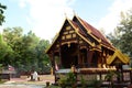 Wat Tha Sai. Thai Mueang. Thai Mueang district. Phang Nga province. Thailand