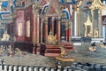 Thai mural paint in temple