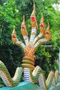 Thai naga statue Royalty Free Stock Photo