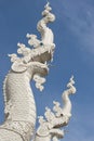 Thai Naga statue Royalty Free Stock Photo