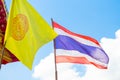 Thai National Flag and Buddhism Religion Flag Thailand