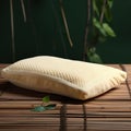A thai natural latex pillow. Exotic latex orthopedic pillow.
