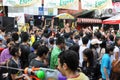 Thai New Year Celebrations in Bangkok Royalty Free Stock Photo