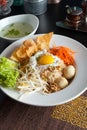 Thai Noodle Dish with Fried Egg