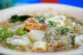 Thai noodle soup (Kuay Tiew) Royalty Free Stock Photo