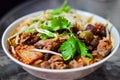 Thai noodle soup (Kuay Tiew)