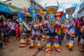 Thai northeastern traditional Phi Ta Khon ghost Festiwval parade