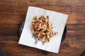 Thai northern food pork rind Royalty Free Stock Photo