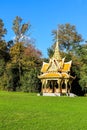 Thai old style building Royalty Free Stock Photo