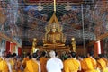 Thai ordination ceremony