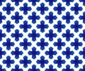 Thai pattern blue and white
