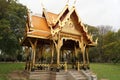 Thai Pavilion, in the Garden of Vasco da Gama, in Belem, Lisbon, Portugal Royalty Free Stock Photo