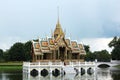 Thai Pavilion in the middle of the water Royalty Free Stock Photo