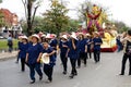 Thai people on the parade in ChiangMai Flower Festival 2013