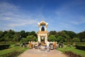 Thai people praying to black Ganesha statue