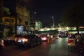 Thai people walking join party of San Chao Pho Suea or Tiger god shrine festiva