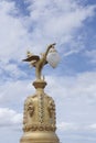 Thai phoenix lamp Royalty Free Stock Photo