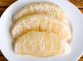 Thai pomelo fruit Peeled