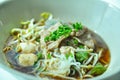 Thai pork noodles