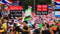 Thai protesters raise anti Shinawatra banner