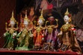 Thai puppet show at Bangkok, Thailand. Royalty Free Stock Photo