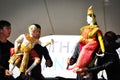 Thai puppet showing the story from Hindu epics Hanuman Ramayana character at the annual events of Thailand grand festival, Sydney.