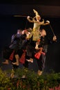 Thai puppet theater Royalty Free Stock Photo