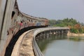 Thai Railway on the Bridge