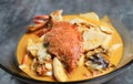 Thai red curry crab Royalty Free Stock Photo