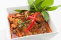 Thai red curry Royalty Free Stock Photo