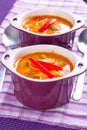 Thai Red Curry soup Royalty Free Stock Photo