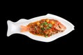 Thai Red Snapper with Tamarind Royalty Free Stock Photo
