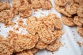 Thai rice cracker Royalty Free Stock Photo