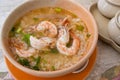 THAI RICE SOUP Royalty Free Stock Photo