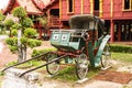 Thai rickshaw in Ancient city Royalty Free Stock Photo