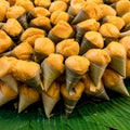 Thai`s dessert made from sugar palm tree Royalty Free Stock Photo