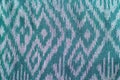 Thai's fabric pattern as background. Royalty Free Stock Photo