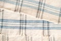 Thai's simple pattern cotton fabric. Royalty Free Stock Photo