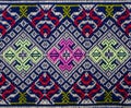 Thai sarong pattern. Royalty Free Stock Photo