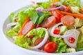 Thai sausage salad spicy-sour dressing Royalty Free Stock Photo