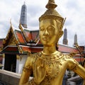 Thai sculpture Royalty Free Stock Photo