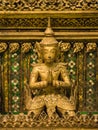 Thai sculpture of angle Royalty Free Stock Photo
