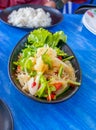 Thai seafood from Koh Sichang Thailand Asien Royalty Free Stock Photo
