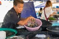 Thai seafood market